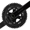 Shimano 105 FC-R7100 Crankset (Black) (2 x 12 Speed) (Hollowtech II) (165mm) (50/34T)