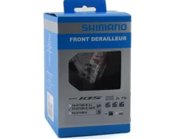 Shimano 105 FD-R7000 Front Derailleur (Black) (2 x 11 Speed) (28.6/31.8mm) (Down Swing) (Bottom Pull)