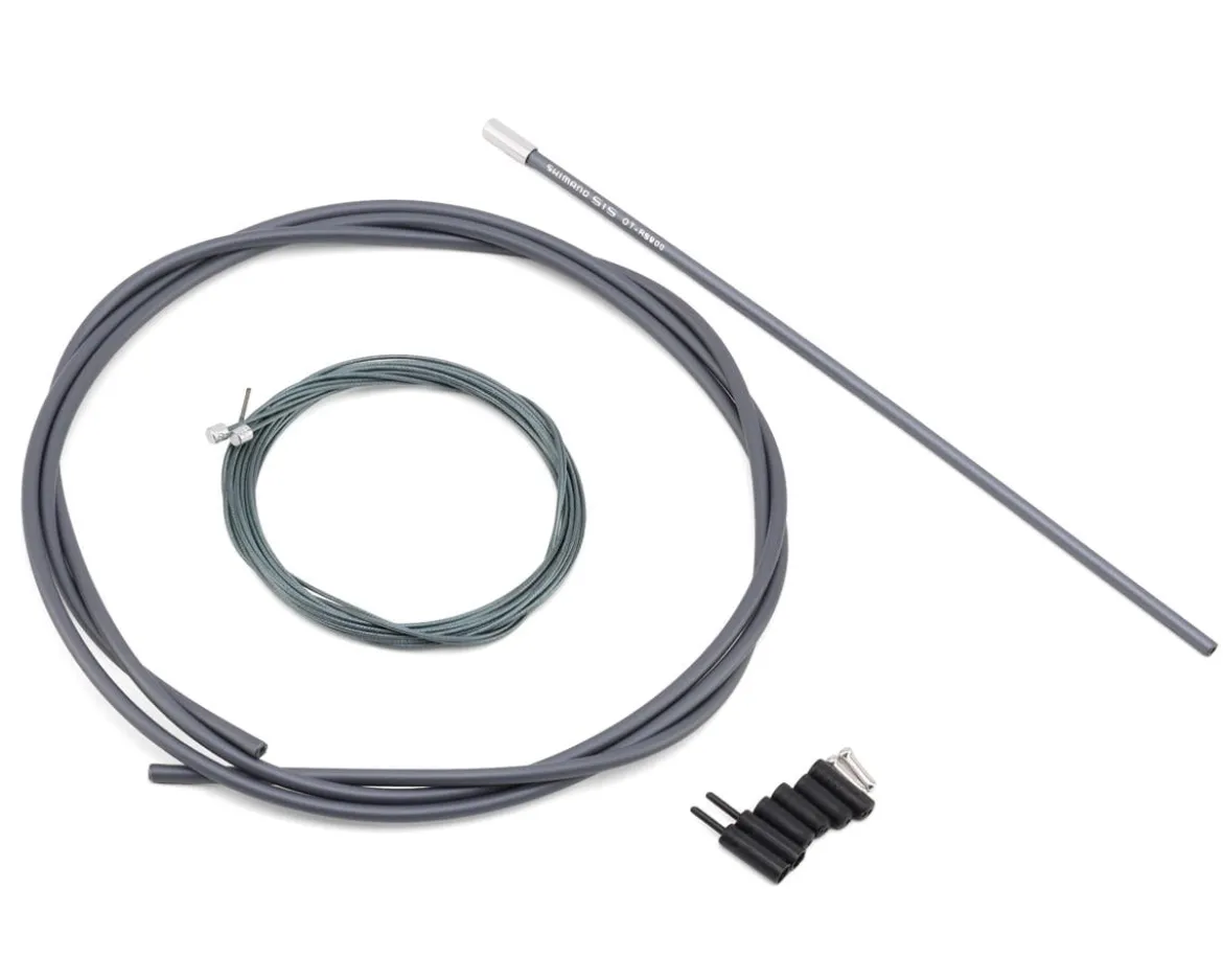 Shimano 105 R7000 Road Optislick Derailleur Cable & Housing Set (Grey) (1.2mm) (1800/2100mm)