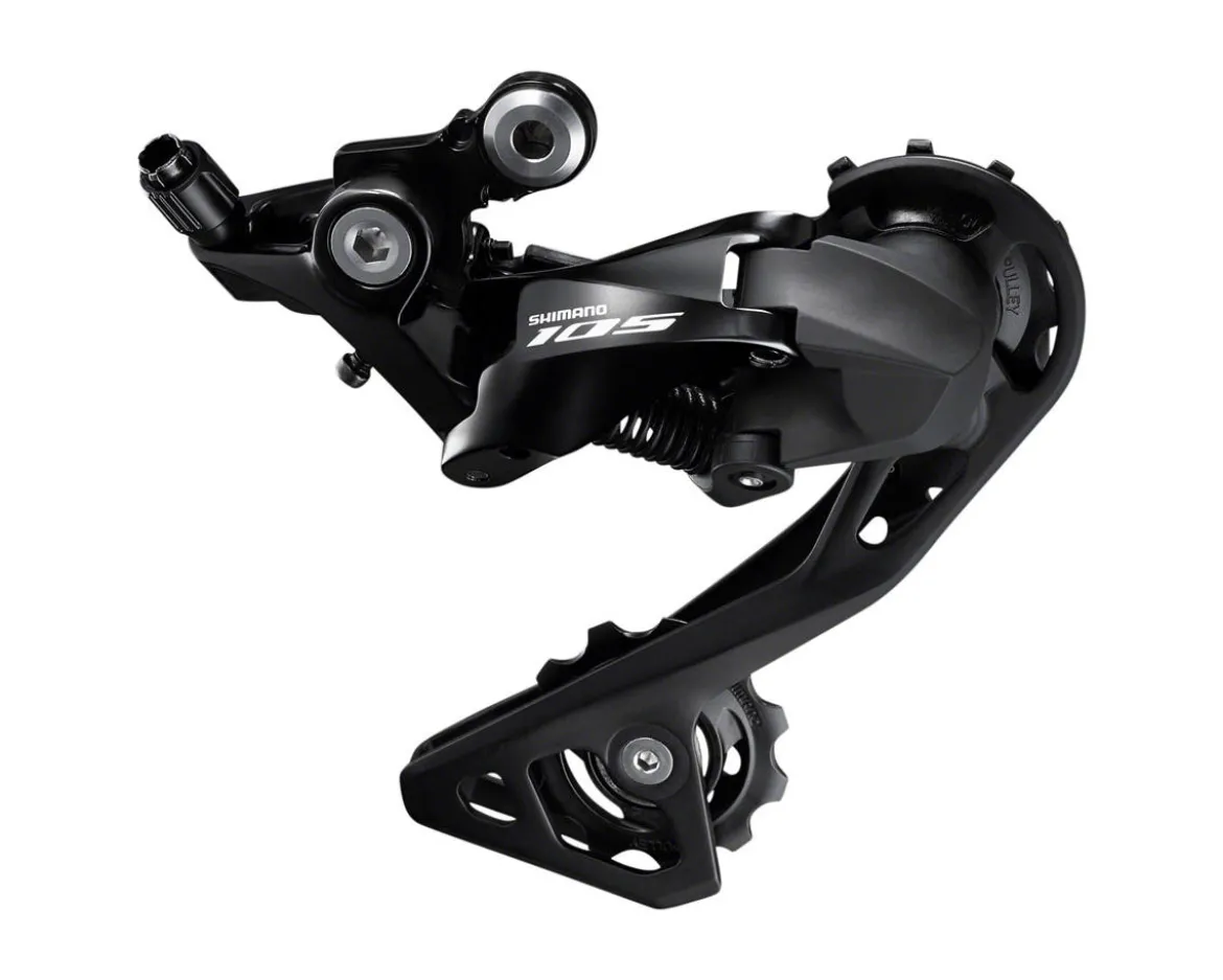 Shimano 105 RD-R7000 Rear Derailleur (Black) (11 Speed) (Medium Cage) (GS) (Shadow)