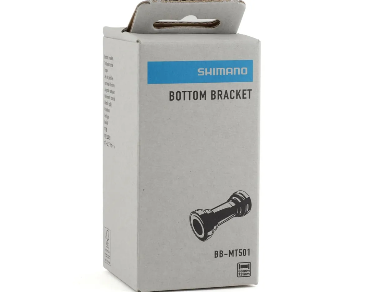 Shimano BB-MT501 Hollowtech II English Bottom Bracket (Black) (BSA) (24mm Spindle) (Replaces SM-BB52)