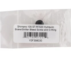 Shimano Bleed Port Screw & O-Ring (105)