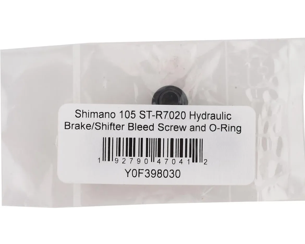 Shimano Bleed Port Screw & O-Ring (105)