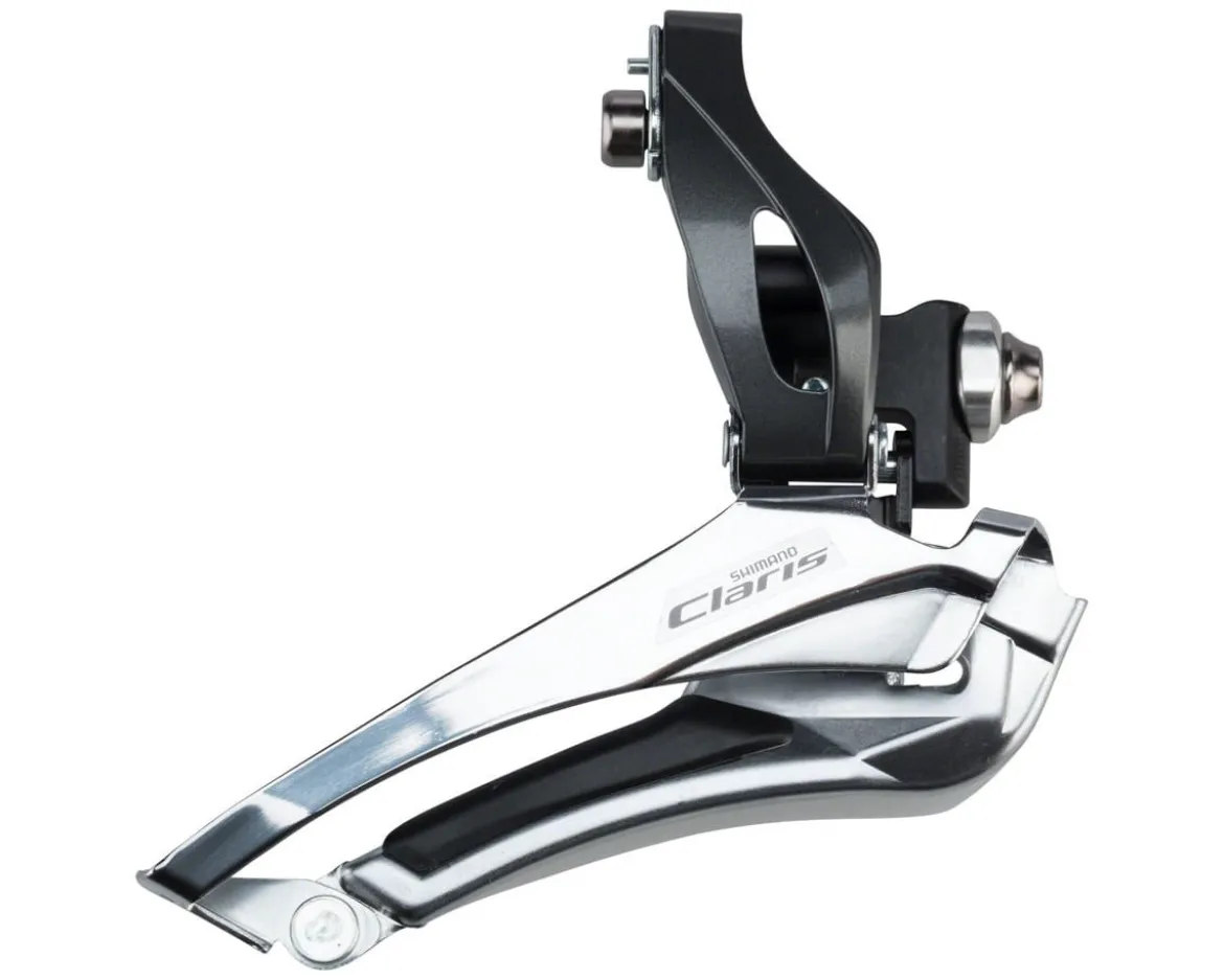 Shimano Claris FD-R2000 Front Derailleur (2 x 8 Speed) (Braze-On) (Down Swing) (Bottom Pull)