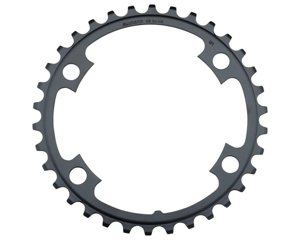 Shimano Claris R2000 8-Speed Chainring (Grey) (Inner) (34T) (4-Bolt) (110mm Asymmetric BCD)