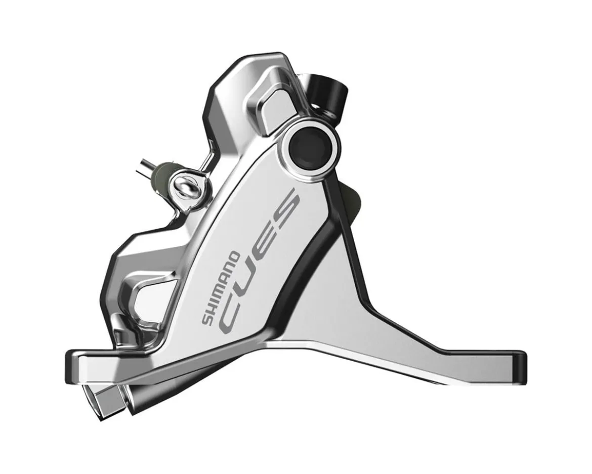 Shimano CUES BR-U6030 Disc Brake Caliper (Silver) (Hydraulic) (Front) (Flat Mount)