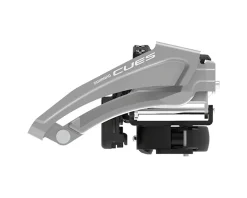 Shimano CUES FD-U4010-L Front Derailleur (2 x 9 Speed) (Black) (28.6/31.8/34.9mm) (Top Swing) (Dual Pull)
