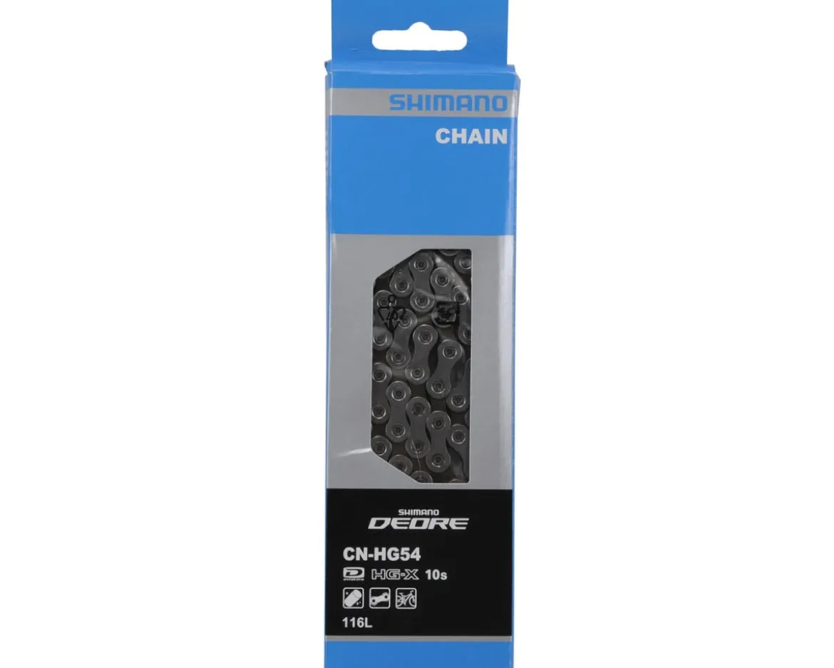 Shimano Deore CN-HG54 Chain (Silver) (10 Speed) (116 Links)