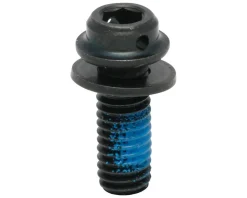 Shimano Disc Brake Caliper Fixing Bolts (Black) (15.2mm) (Drilled Bolt Head)