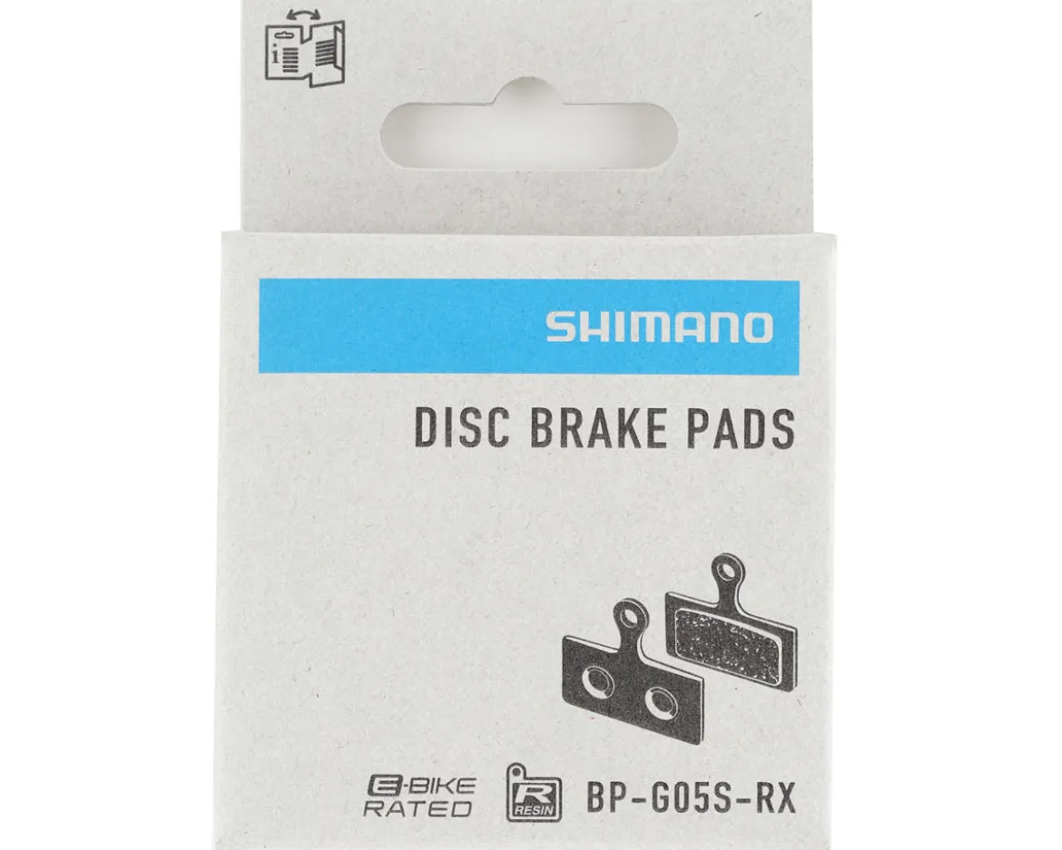 Shimano Disc Brake Pads (Resin) (G05S-RX) (Shimano XTR Trail) (1 Pair)