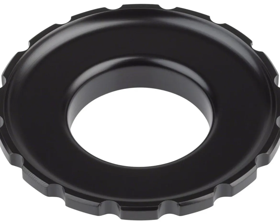 Shimano DU-E6100 E-Bike Chainring Lockring (Black)