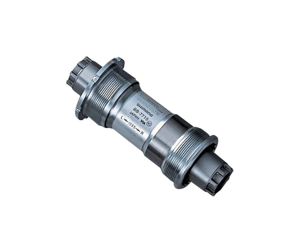 Shimano Dura-Ace BB-7710 Octalink V1 Track Bottom Bracket (Silver) (BSA) (109.5mm)