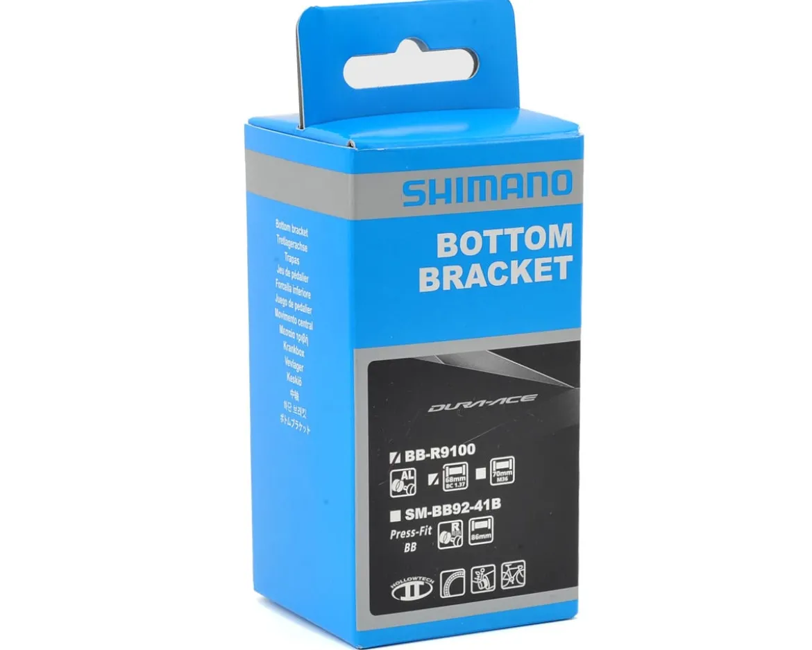 Shimano Dura-Ace BB-R9100 Bottom Bracket (Black) (BSA) (68mm) (24mm Spindle)