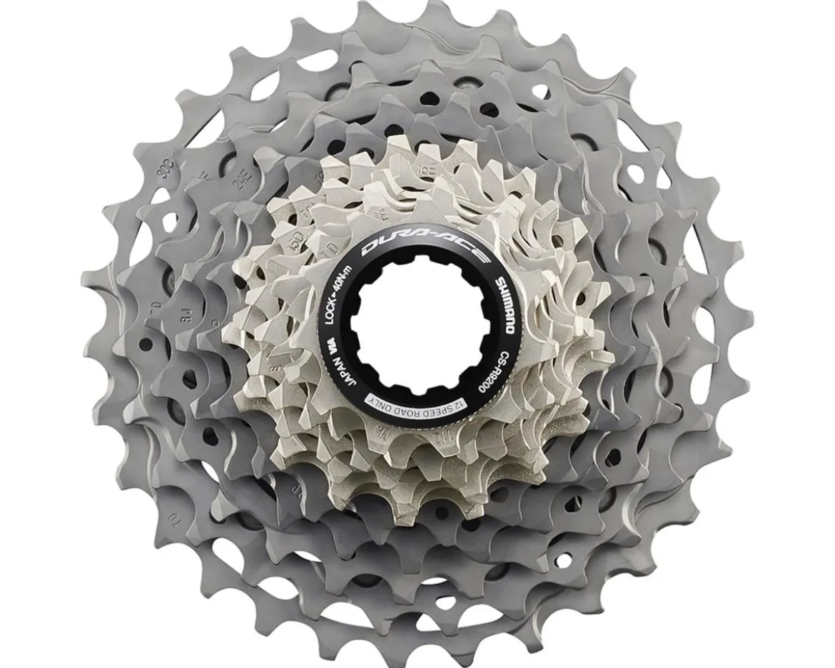 Shimano Dura-Ace CS-R9200 Cassette (Silver) (12 Speed) (Shimano HG) (11-30T)