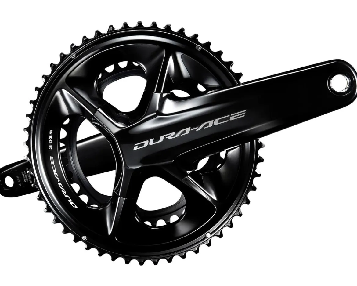 Shimano Dura-Ace FC-R9200 Crankset (Black) (2 x 12 Speed) (Hollowtech II) (165mm) (50/34T)