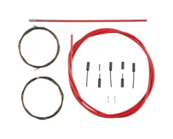 Shimano Dura-Ace R9100 SP41 Polymer-Coated Derailleur Cable Set (Red) (1.2mm) (1800/2100mm) (Cables & Housing)