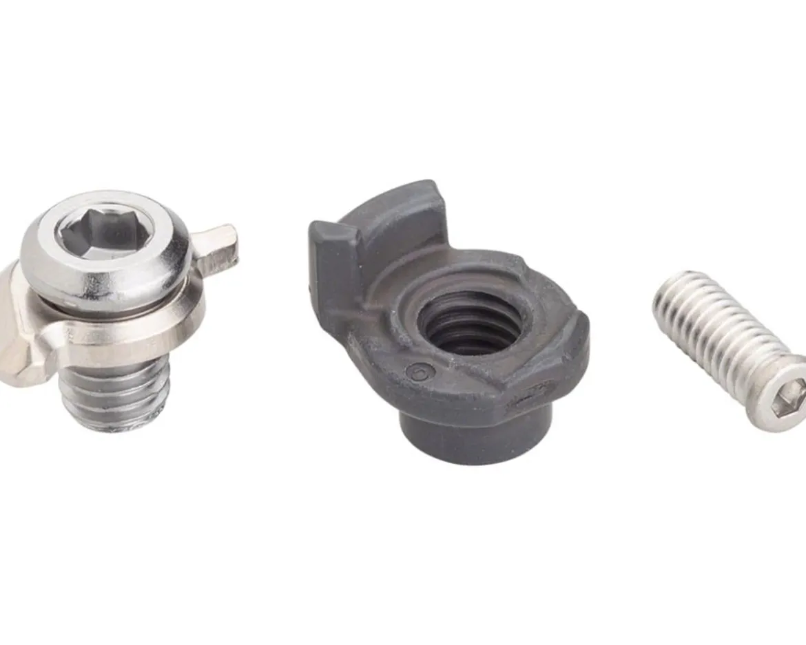 Shimano Front Derailleur Cable Adjust & Fixing Screw Unit (Fits Shimano 105, GRX-400, & CUES)