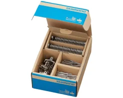 Shimano G05A-RX Disc Brake Pad & Spring Bulk Pack (Resin Compound) (Alloy Back Plate) (Box/50 Pairs)