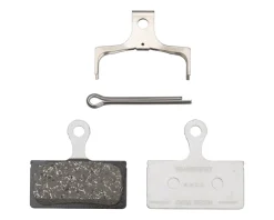 Shimano G05A-RX Disc Brake Pad & Spring Bulk Pack (Resin Compound) (Alloy Back Plate) (Box/50 Pairs)