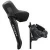 Shimano GRX Di2 ST-RX715 Shift/Hydraulic Disc Brake Lever Kit (Black) (Left) (Brake Only) (Electronic) (Wireless) (Caliper Included)