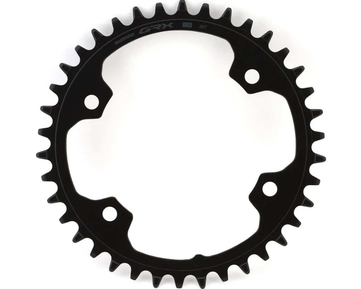 Shimano GRX FC-RX610-1 Chainring (Black) (110mm Asymmetric) (1 x 12 Speed) (Single) (38T)