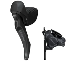 Shimano GRX ST-RX610 Brake/Shift Lever Kit (Black) (Flat Mount) (Left) (Brake Only) (BR-RX410 Caliper Included)