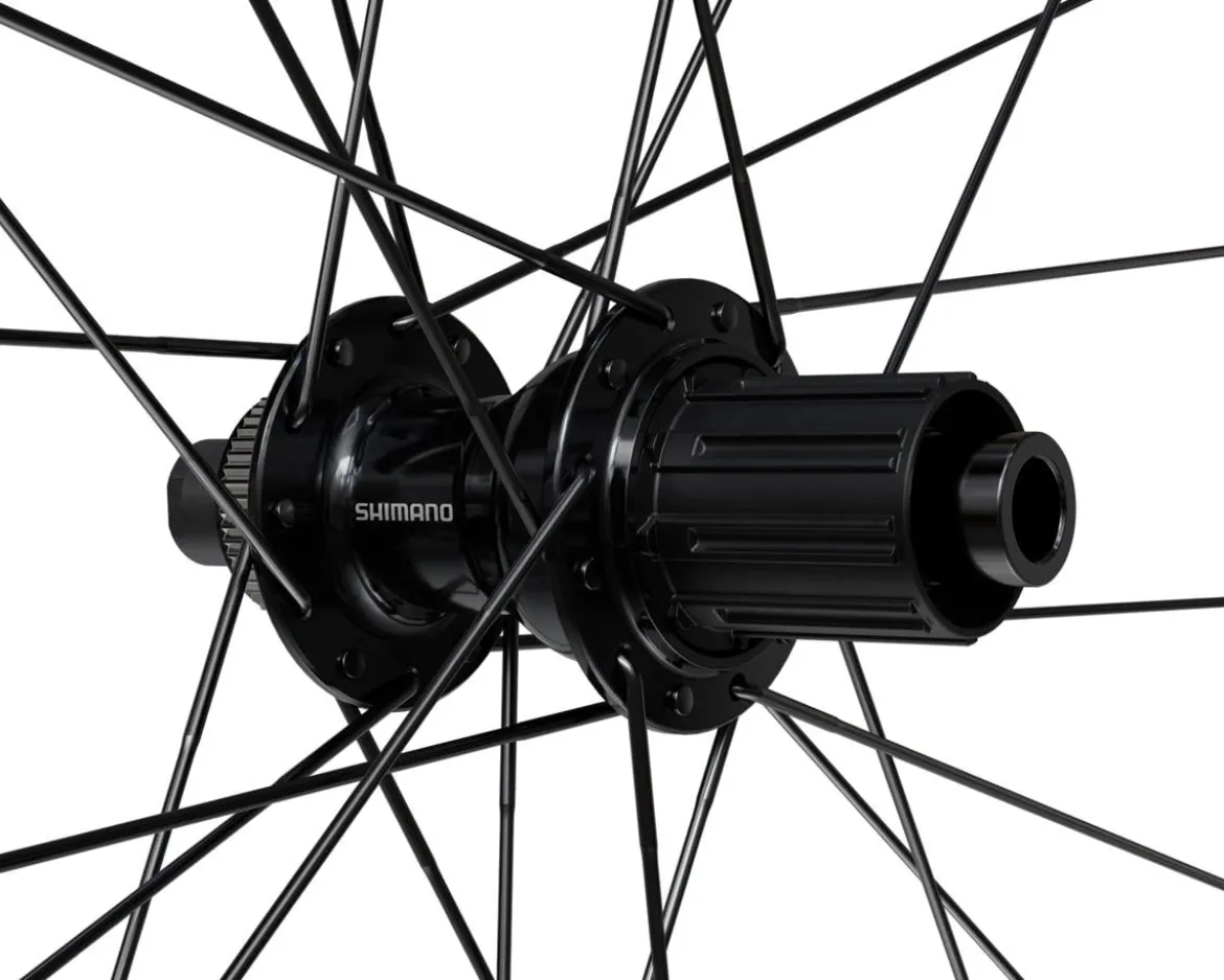Shimano GRX WH-RX180 Alloy Gravel Wheel (Black) (Shimano HG 11/12) (Rear) (12 x 142mm) (700c) (Centerlock) (Tubeless)