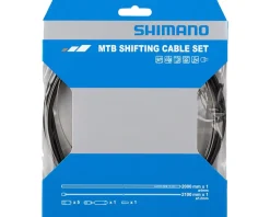 Shimano MTB SP41 Stainless Derailleur Cable Set (Black) (1.2mm) (2100mm)