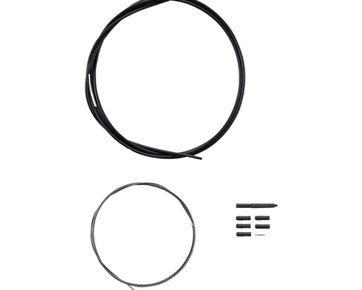 Shimano MTB SP41 Stainless Derailleur Cable Set (Black) (1.2mm) (2100mm)