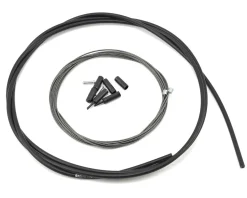 Shimano Road Optislick Derailleur Cable & Housing Set (Black) (1.2mm) (1800/2100mm)