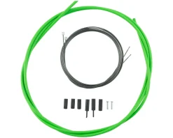 Shimano Road Optislick Derailleur Cable & Housing Set (Green) (1.2mm) (1800/2100mm)