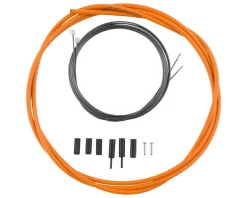 Shimano Road Optislick Derailleur Cable & Housing Set (Orange) (1.2mm) (1800/2100mm)