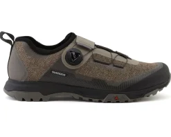 Shimano SH-ET701W Women's Touring Flat Pedal Shoes (Almond Brown) (41)