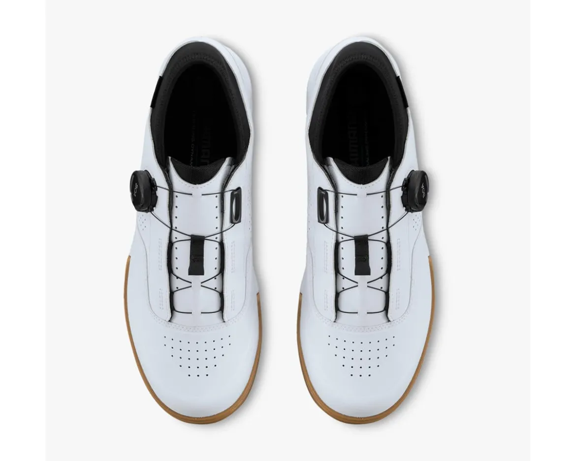 Shimano SH-GF800 Flat Pedal Mountain Bike Shoes (White) (43)