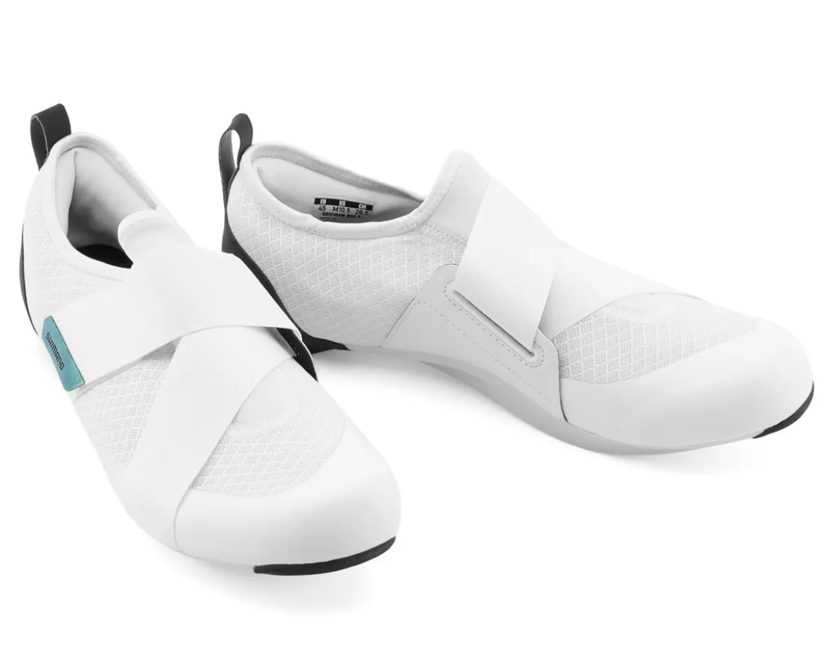 Shimano SH-IC100 Indoor Cycling Shoes (White) (48)
