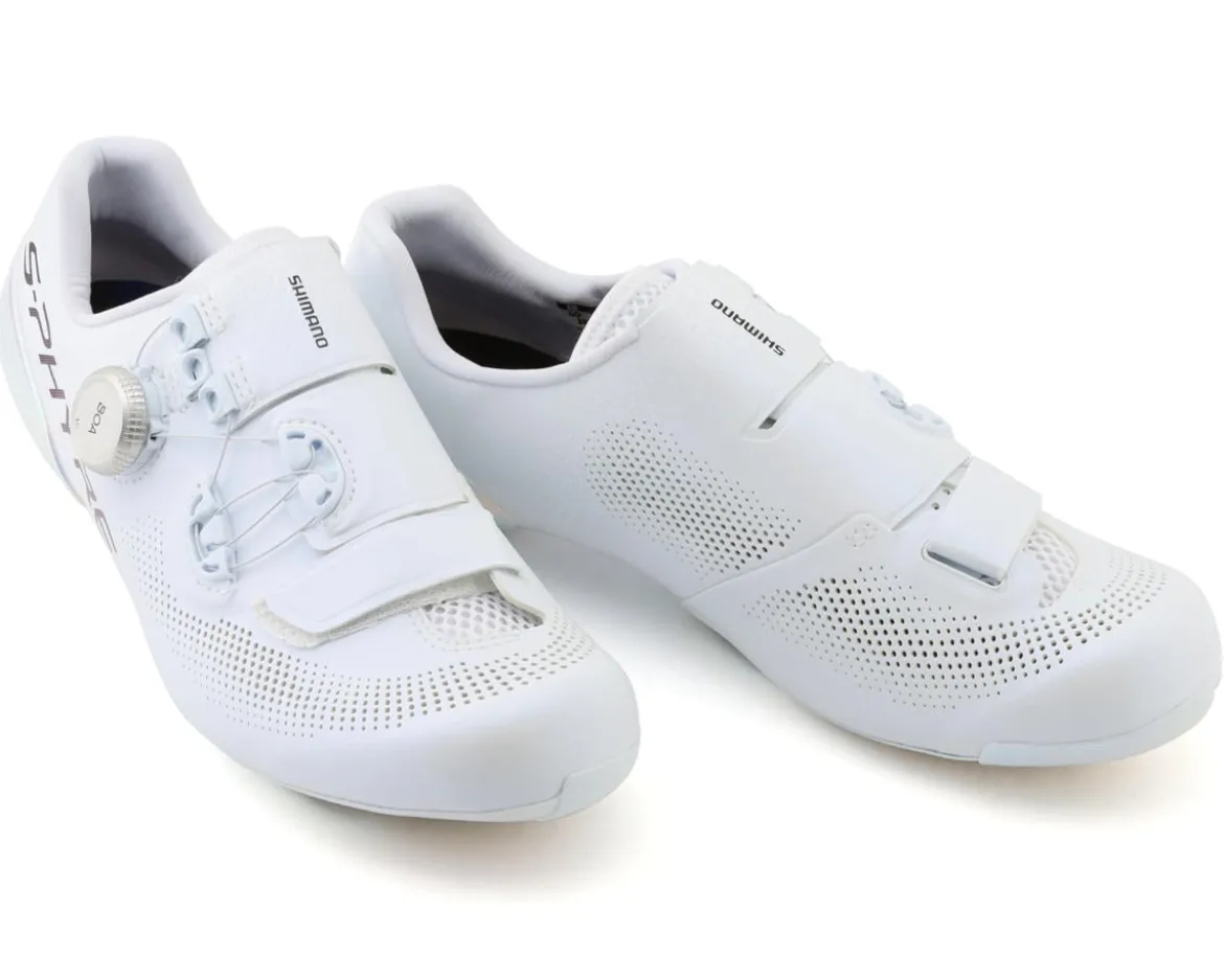 Shimano SH-RC903 S-PHYRE PWR Cycling Shoes (White) (44)