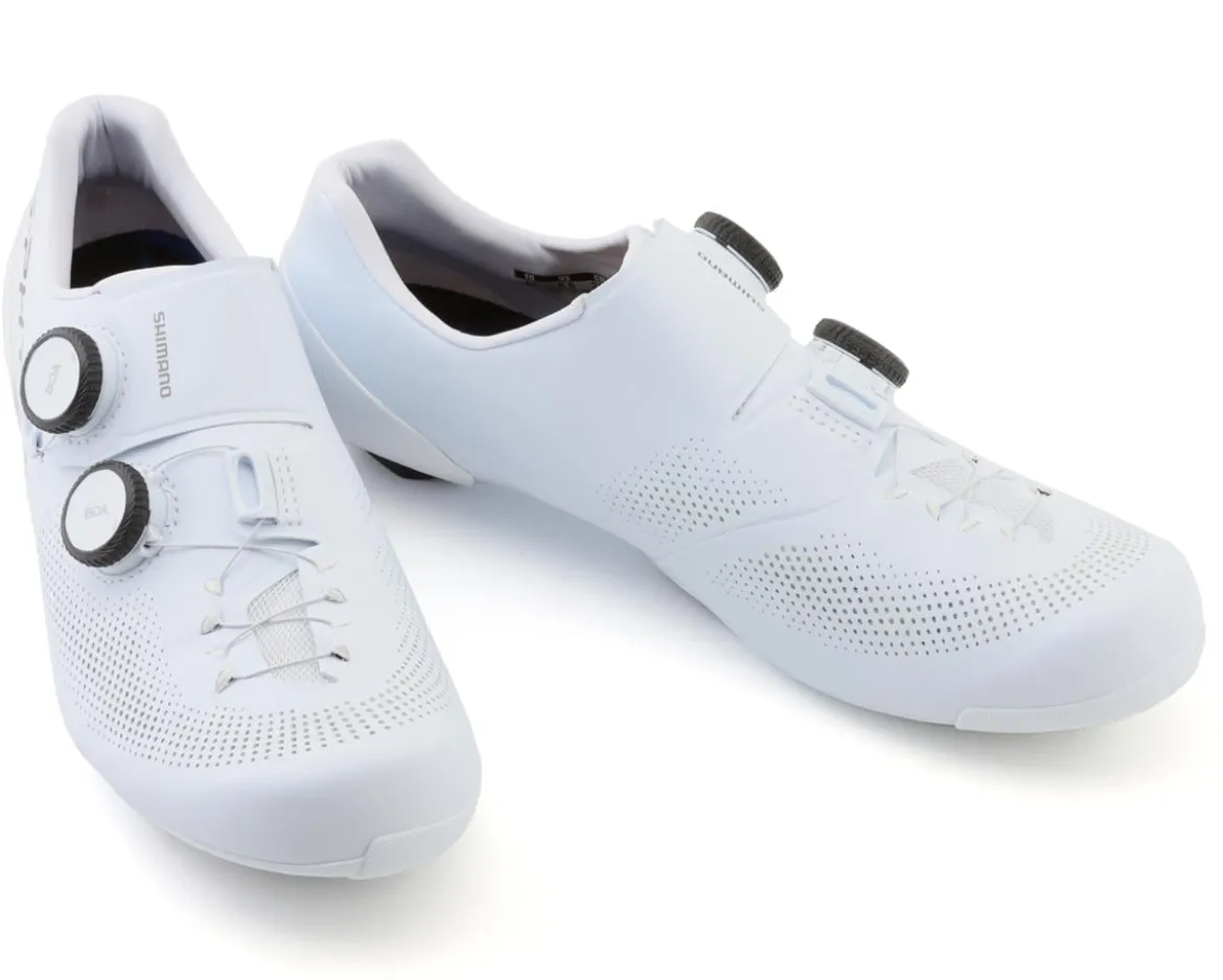 Shimano SH-RC903 S-PHYRE Road Bike Shoes (White) (40)