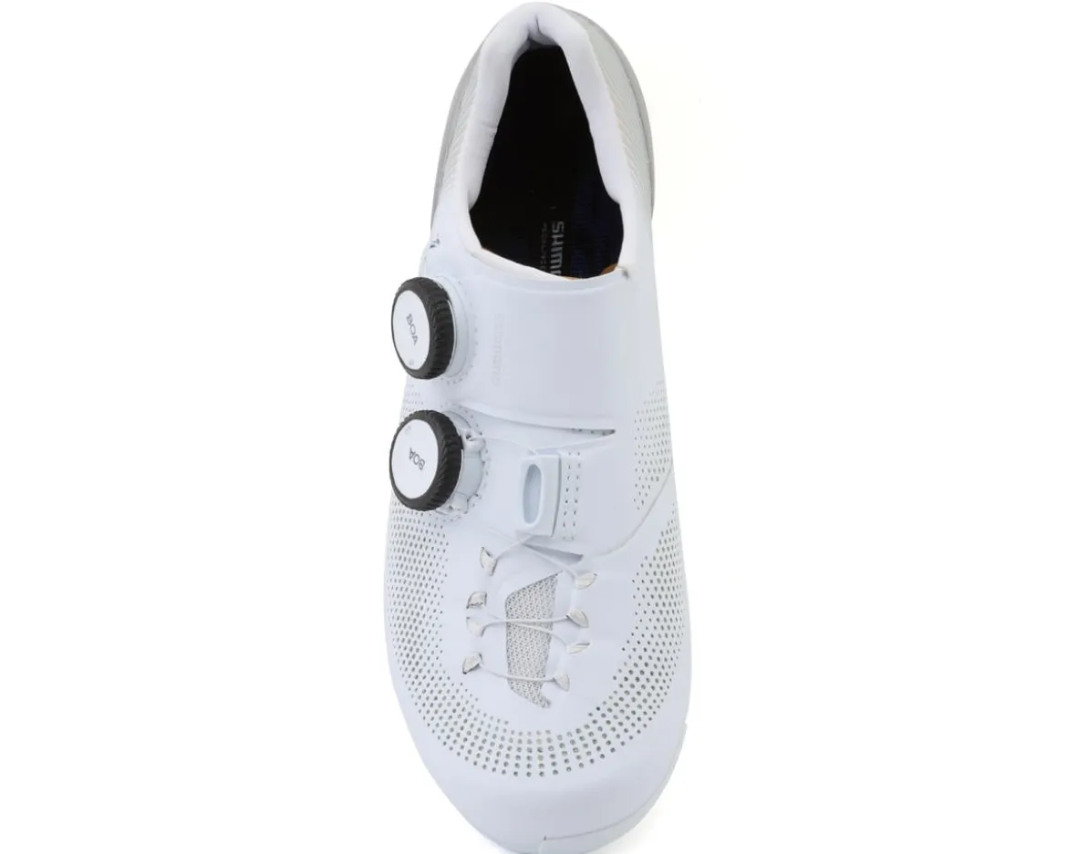 Shimano SH-RC903W Women's S-PHYRE Road Bike Shoes (White) (37)