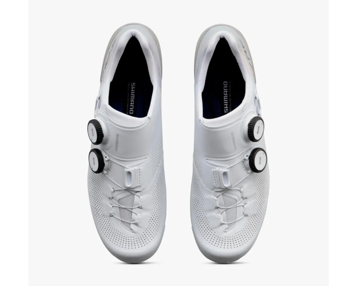 Shimano SH-RC903W Women's S-PHYRE Road Bike Shoes (White) (37)