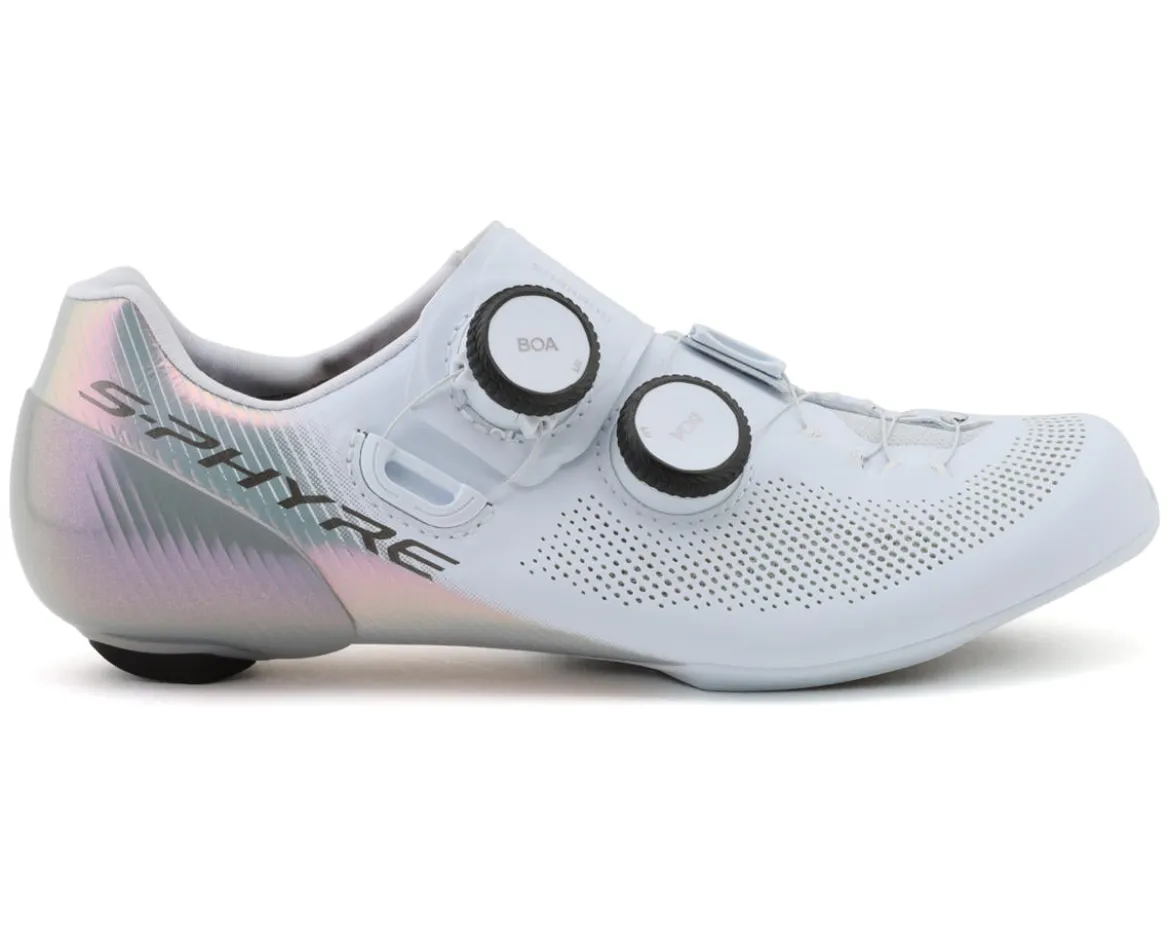 Shimano SH-RC903W Women's S-PHYRE Road Bike Shoes (White) (37)