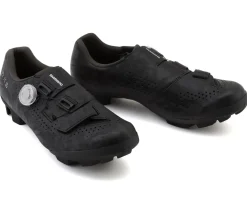 Shimano SH-RX600 RX6 Gravel Shoes (Black) (42) (Standard)