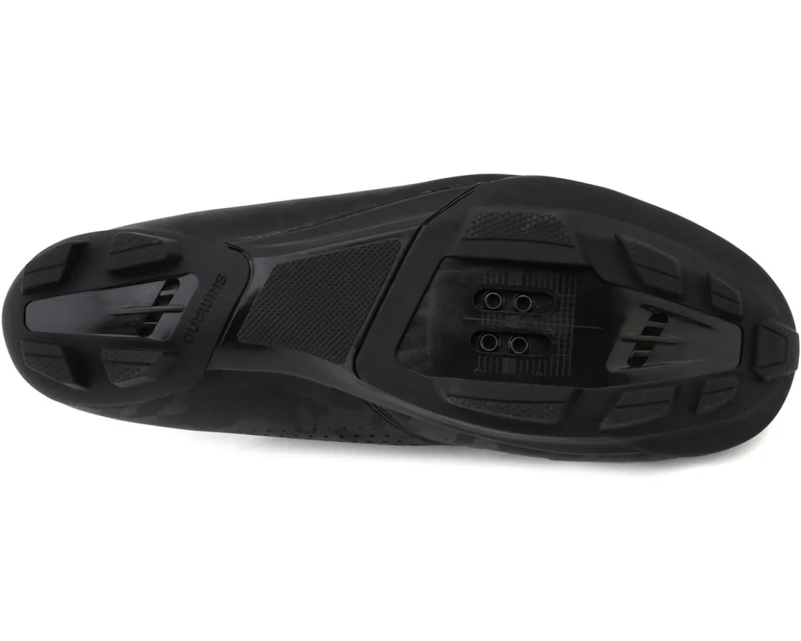 Shimano SH-RX600 RX6 Gravel Shoes (Black) (42) (Standard)