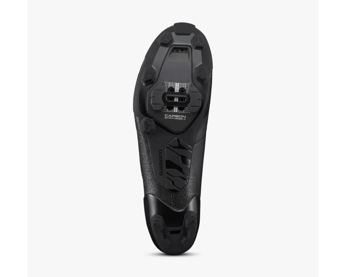 Shimano SH-RX910 S-PHYRE Gravel Bike Shoes (Black) (40) (Standard) (w/ Cleat Pontoon)