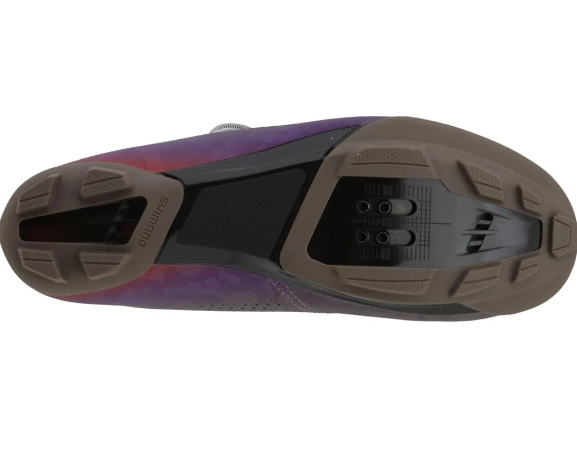 Shimano SH-RX600 Women's Gravel Shoes (Grey/Purple) (36)