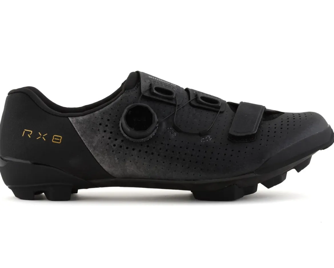 Shimano SH-RX801E Gravel Shoes (Black) (41) (Wide) (Wide Version)