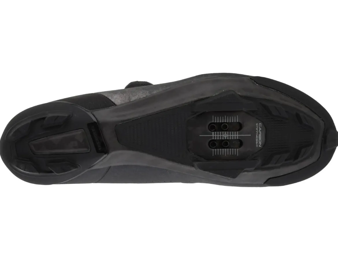Shimano SH-RX801E Gravel Shoes (Black) (41) (Wide) (Wide Version)