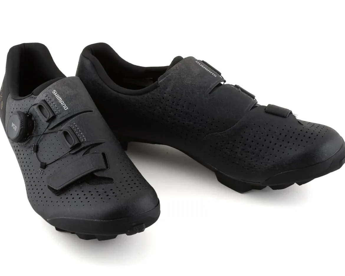Shimano SH-RX801E Gravel Shoes (Black) (41) (Wide) (Wide Version)