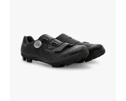 Shimano SH-RX600E Gravel Shoes (Black) (40) (Wide) (Wide Version)