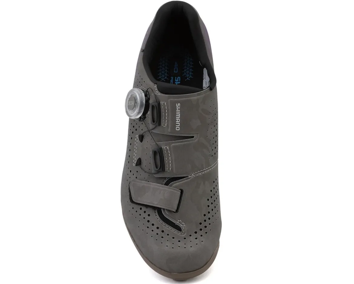 Shimano SH-RX600W RX6 Women's Gravel Shoes (Grey/Purple) (38)
