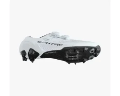 Shimano SH-XC903 S-PHYRE Mountain Bike Shoes (White) (Wide Version) (43) (Wide)